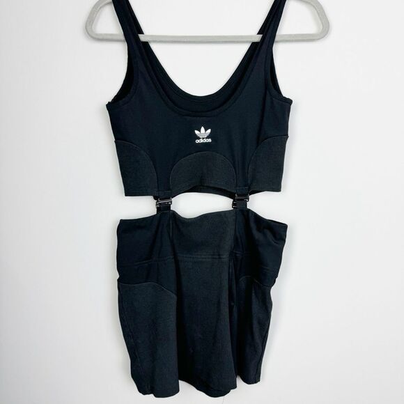ADIDAS | Always Original Two in One Black Cutout Dress Women’s Size Medium - Picture 10 of 13